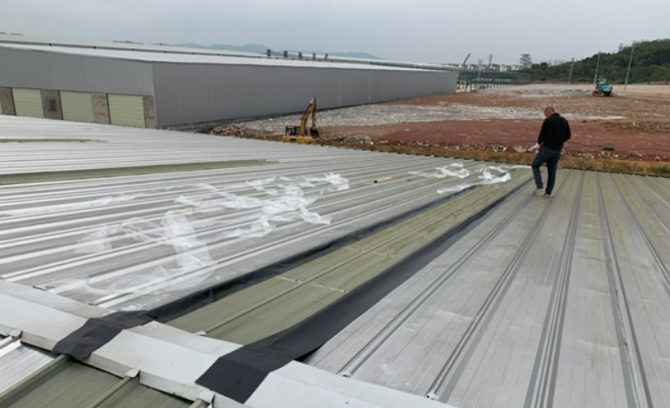 虎门港管委会厂房屋面防水维修案例