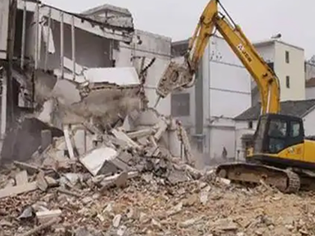 虎门港管委会旧房改造拆除