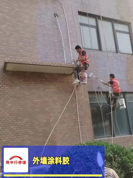 虎门港管委会外墙防水修缮